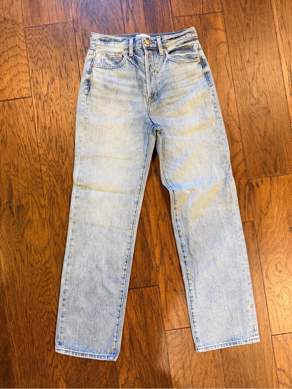 pistola Cassie High Rise Straight Jeans in Bramble